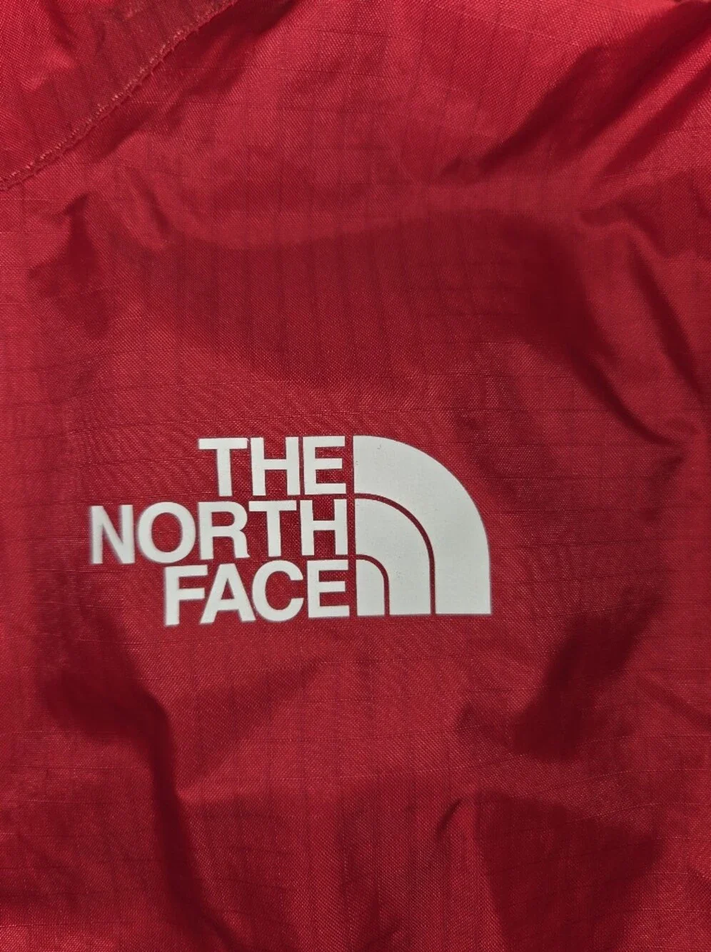 The North Face Kids Red Hooded Rain Jacket